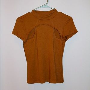 Brown shirt